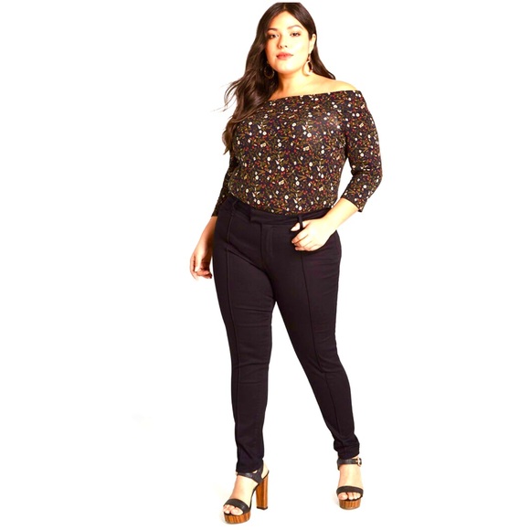 ModCloth Size 18 The Richmond Pant in Rich Black, Smart Pockets - New With Tags - Picture 2 of 11